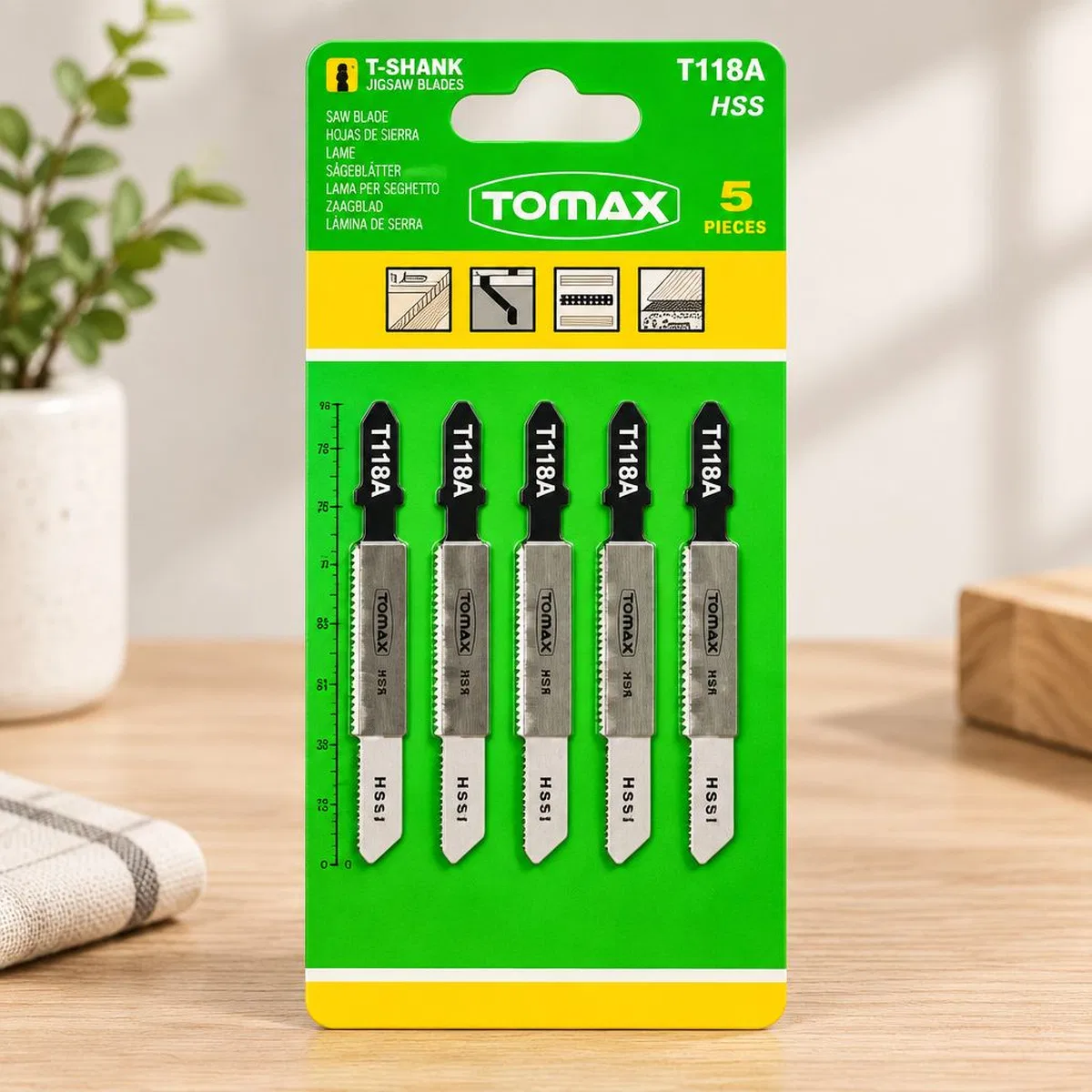 Dekopaj Bıçağı HSS Metal 1. 2mm