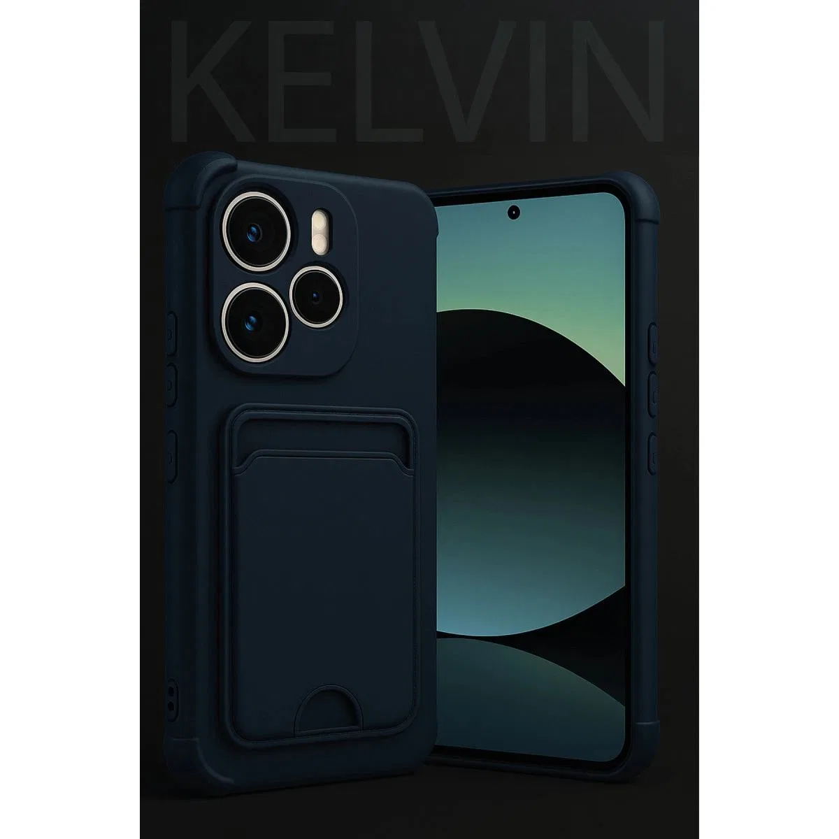 Xiaomi Redmi Note 14 4g Kelvin Kartvizitli Silikon - Lila görsel 2