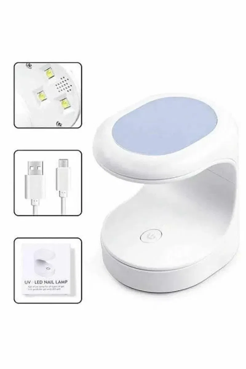 Kalıcı Oje Protez Tırnak Uv Led Kuturucu Oje Jel Tırnak Kurutucu görsel 5