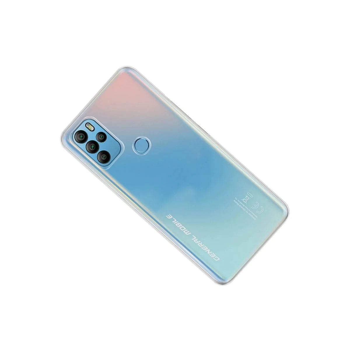 General Mobile Gm 21 Pro Kılıf Lüx Şeffaf Silikon görsel 3