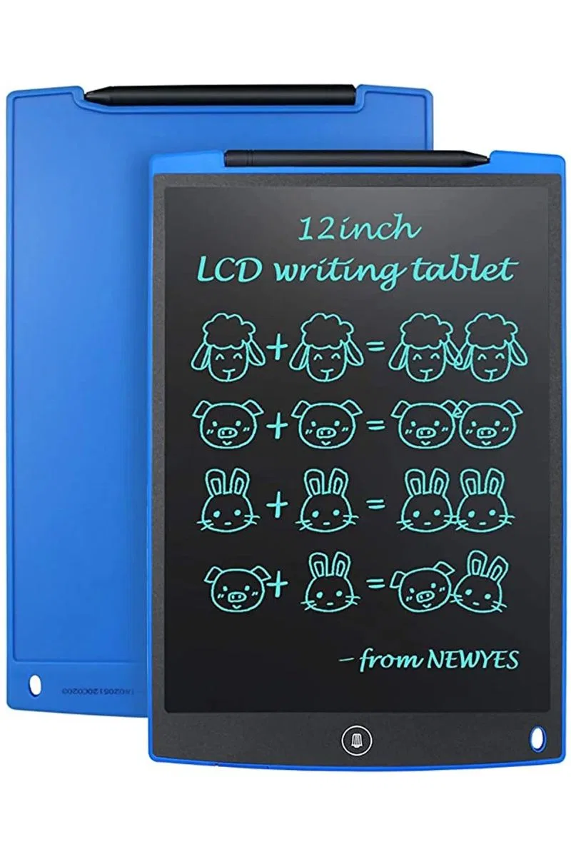 12 Inc Writing Lcd Grafik Dijital Kalemli Çizim Tableti Yazı Tahta Not Yazma Eğitim Tableti görsel 3