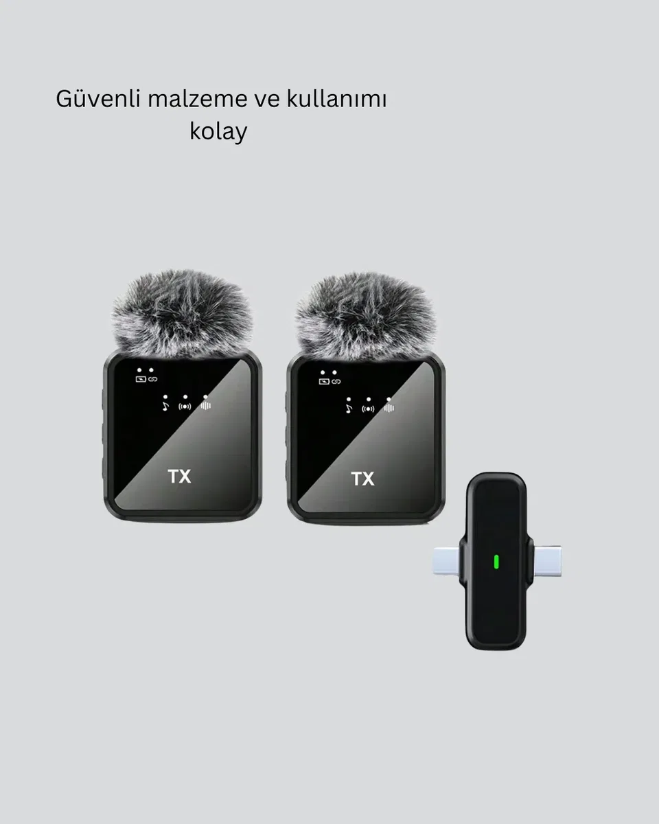 F15 YAKA MİKROFON görsel 2
