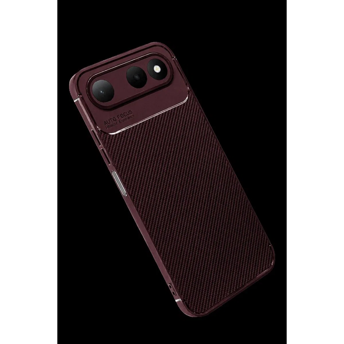 Newface Tecno Spark 50 5g Auto Focus Karbon Kapak - Bordo görsel 2