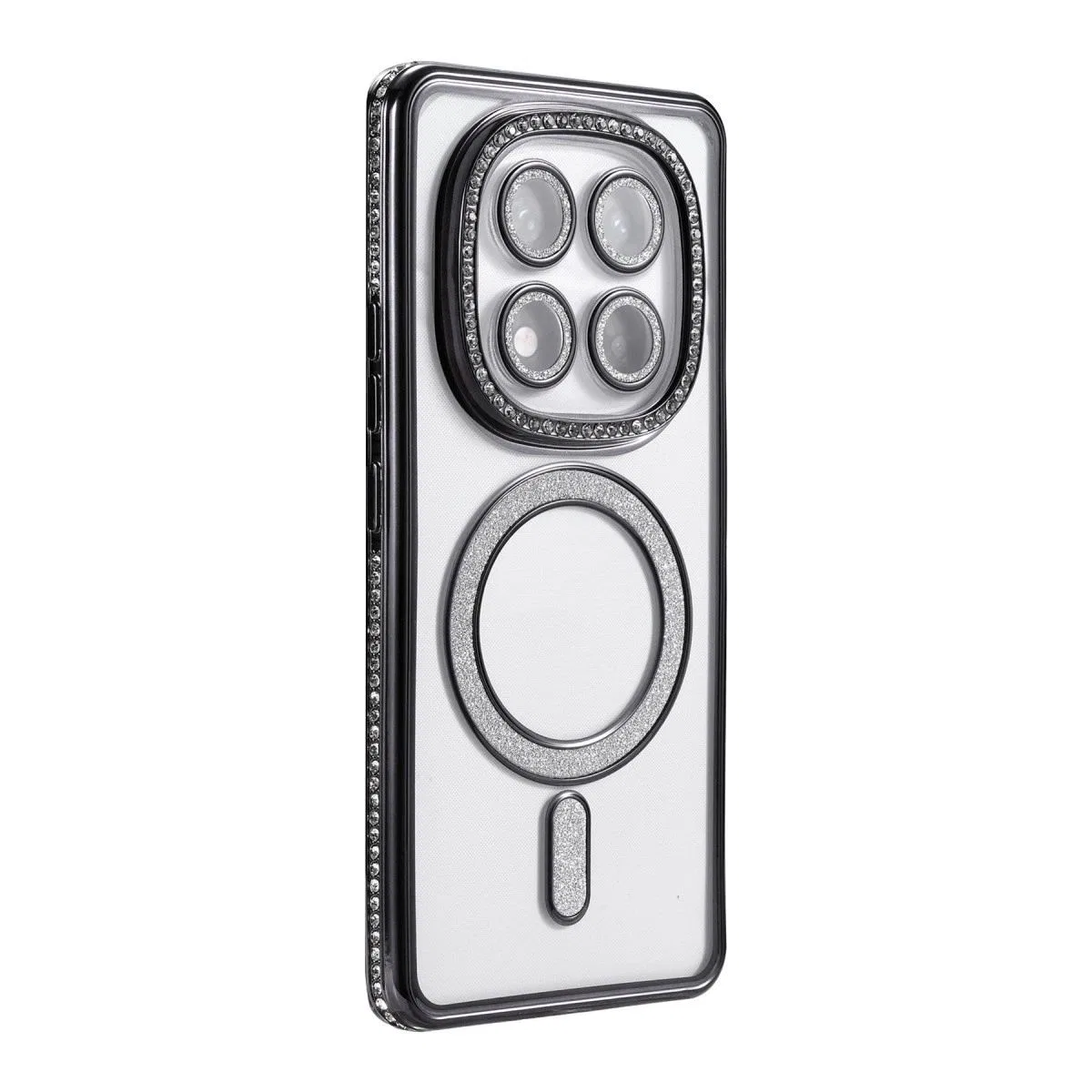 Xiaomi Redmi Note 14 Pro 5g Joke Simli Magneticsafe Kılıf - Siyah görsel 3