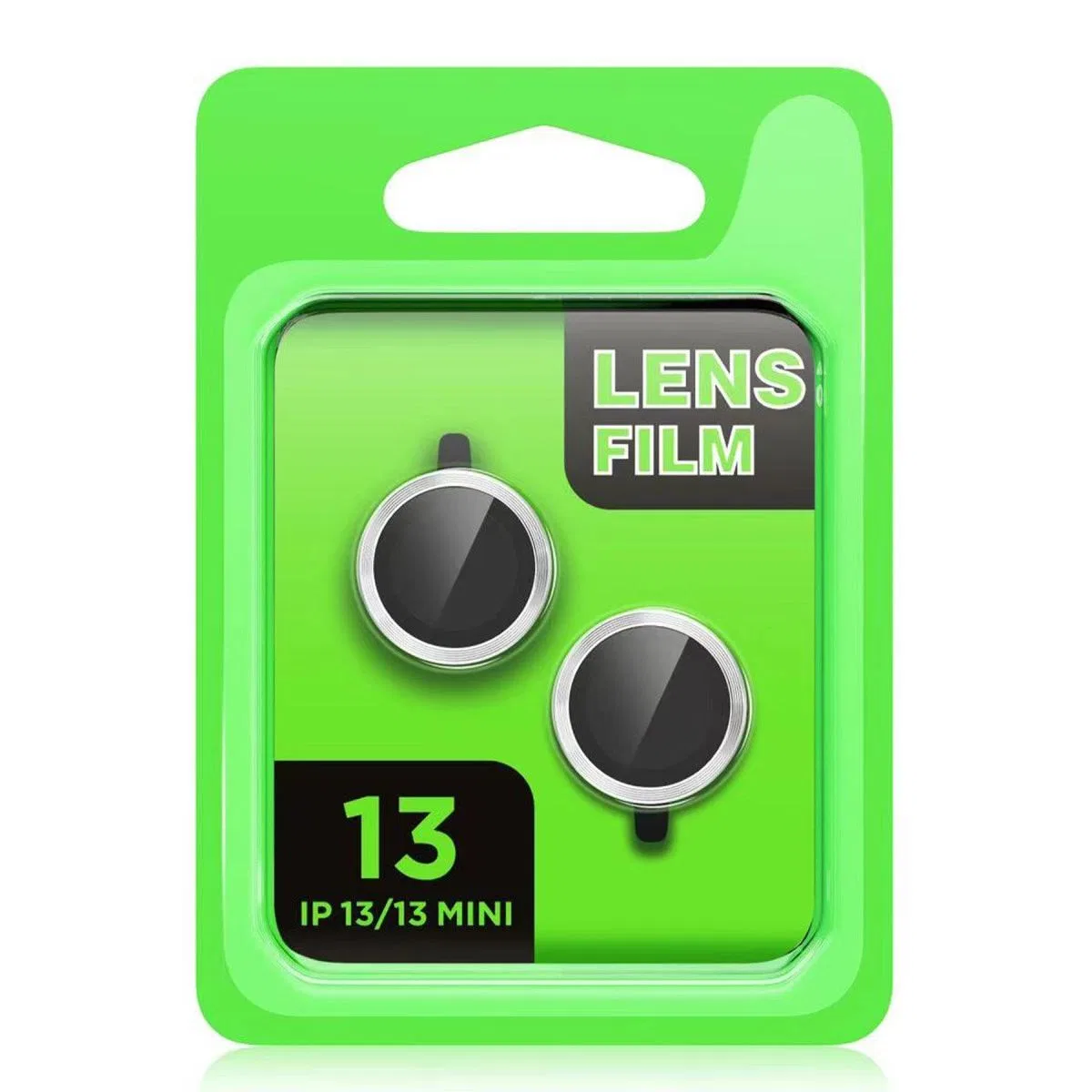 Apple İphone 13 Mini Raze Metal Kamera Lens - Siyah görsel 2
