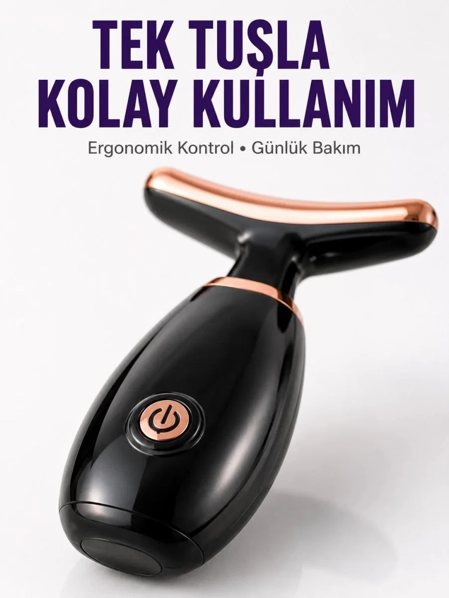 Serum Emilimini Artıran Yüz Masaj Cihazı Yeni Nesil