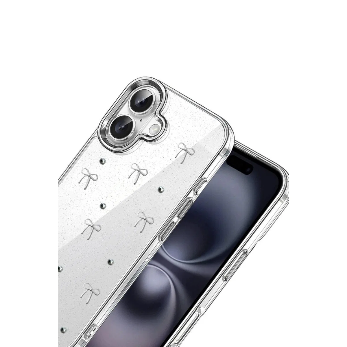 Apple İphone 17 Fiyonk Desenli Kapak - Desen 5 görsel 2