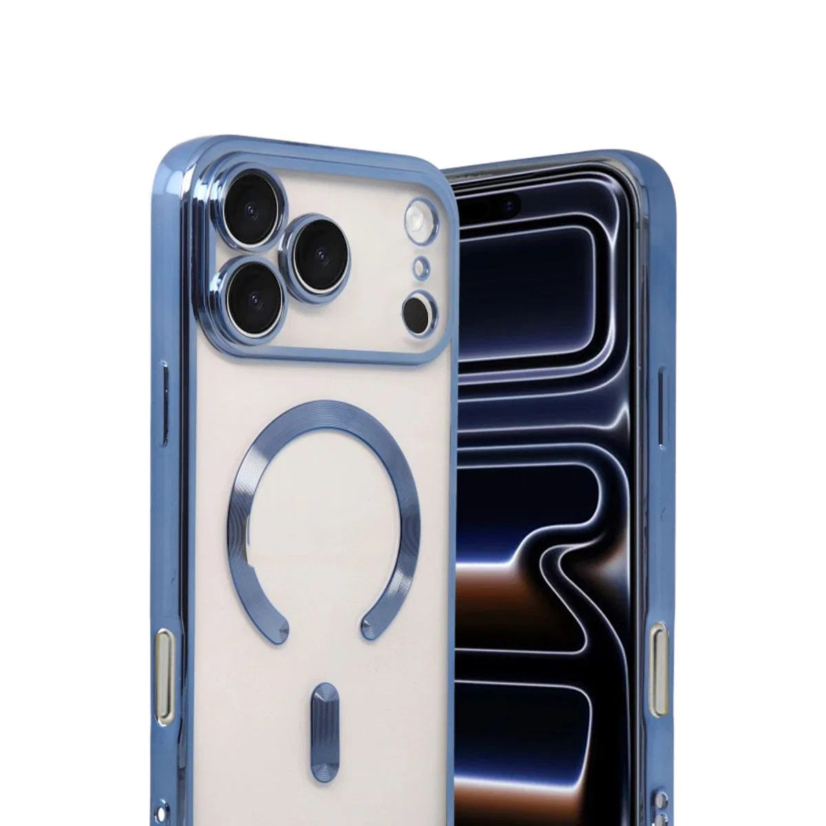 Apple İphone 17 Pro Max Kross Magneticsafe Kapak - Sierra Blue görsel 2