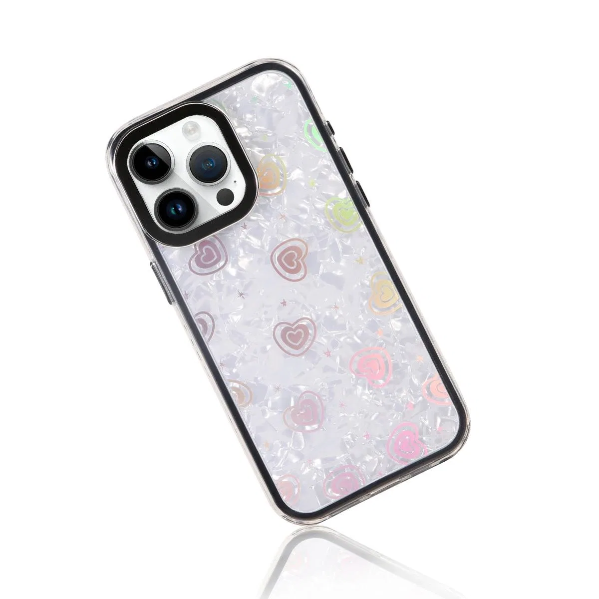 Apple İphone 16 Pro Max Lumi Desenli Kapak - Siyah görsel 4
