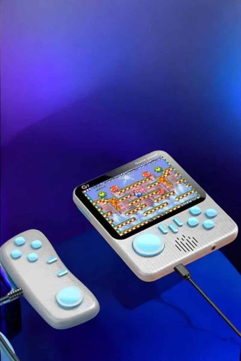El Atarisi 3. 5 inç Ekran Çift Konsol 666 Adet Retro Oyun Gamepad görsel 3