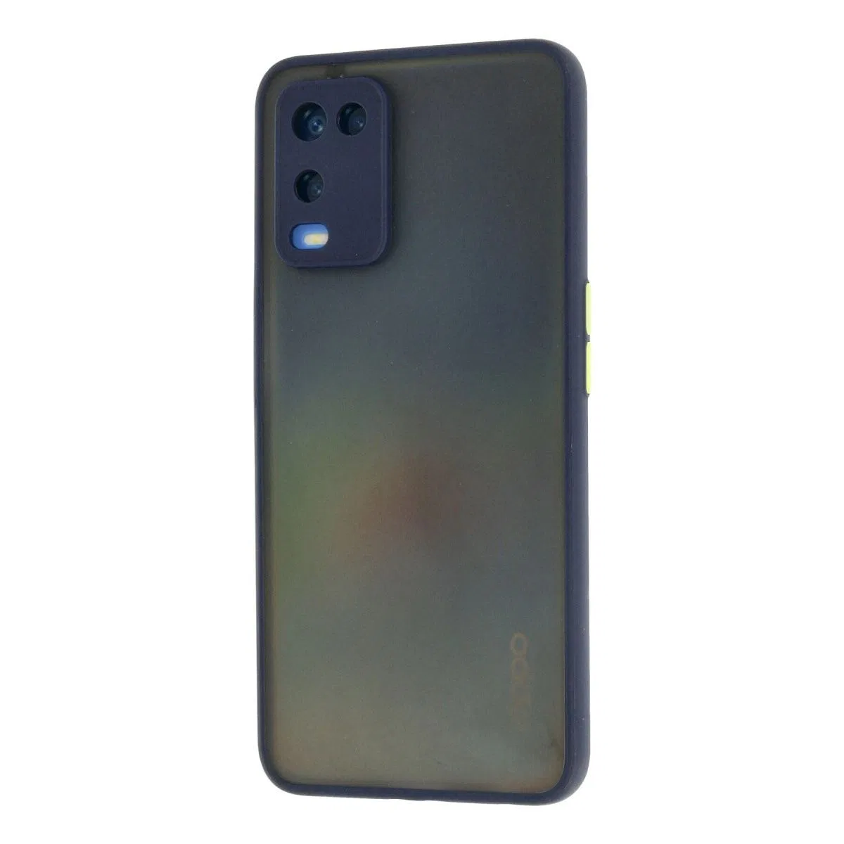 Oppo A54 4g Kılıf Montreal Silikon Kapak - Lacivert görsel 3