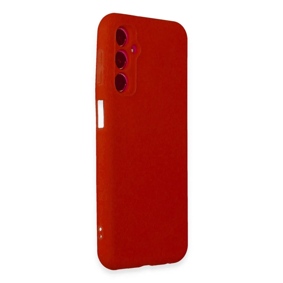Samsung Galaxy M34 5g Kılıf First Silikon - Kırmızı görsel 2