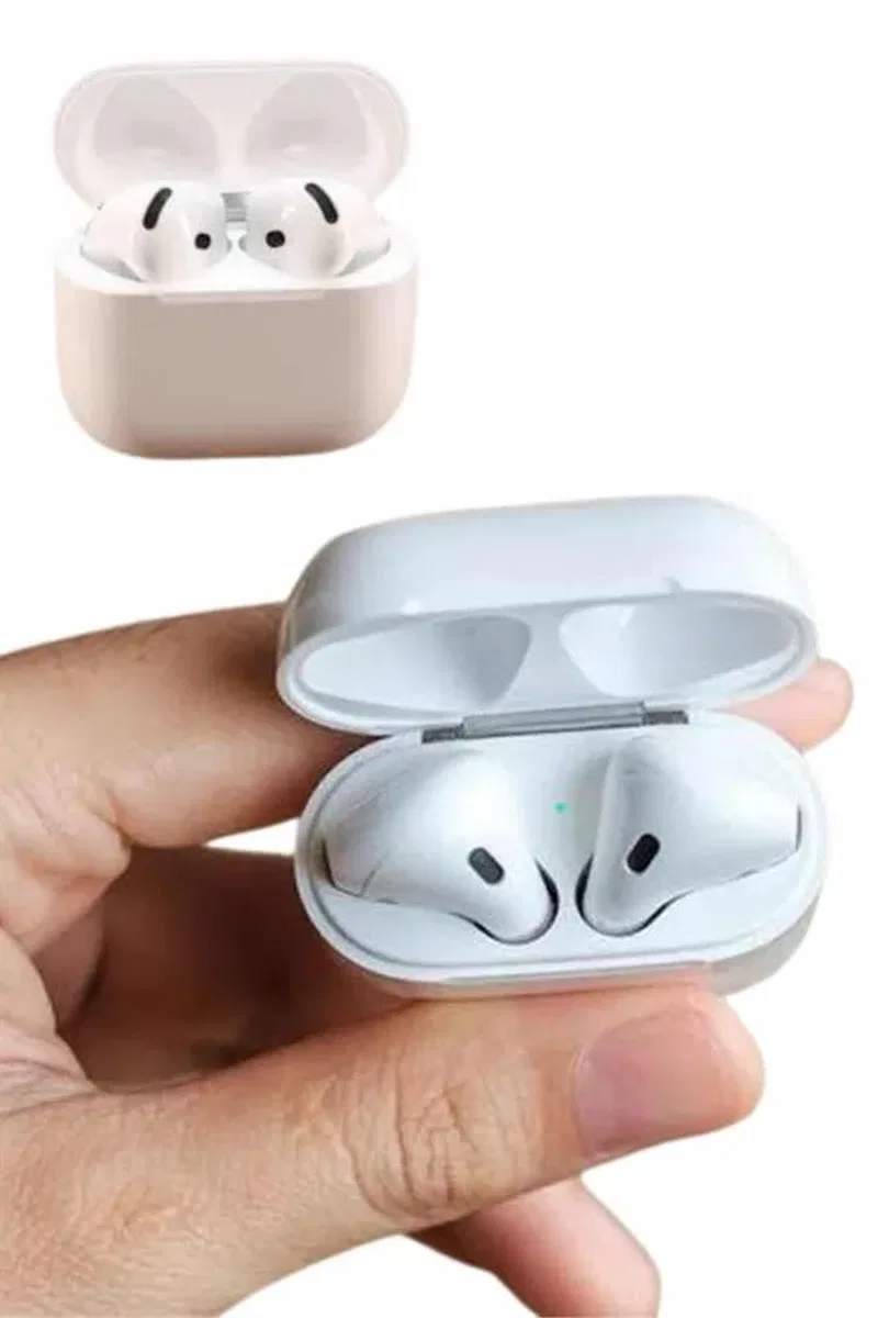 Bluetooth Kulaklık Beyaz Çağrı Cevaplama Dokunmatik Kontrol Kablosuz görsel 4