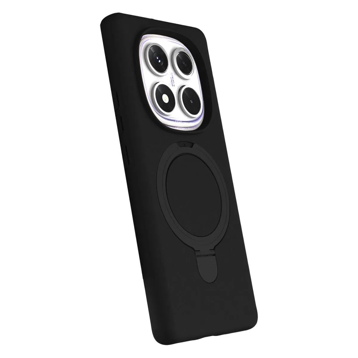 Xiaomi Redmi Note 14 Pro 5g Regal Magsafe Standlı Kapak - Siyah görsel 3