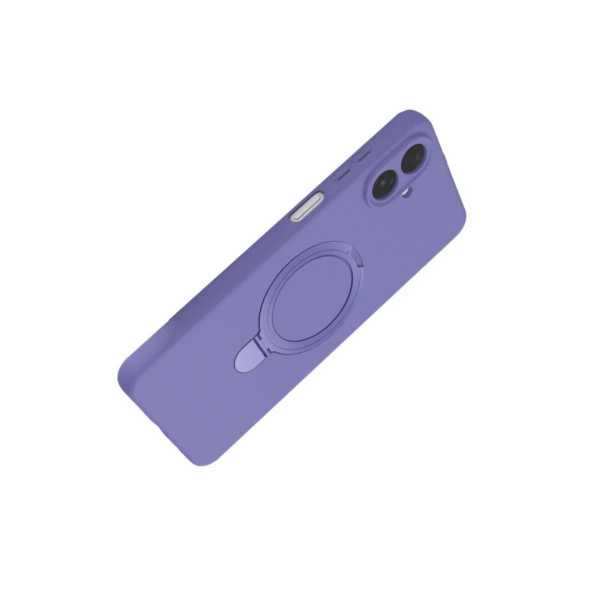 Samsung Galaxy A07 4g Regal Magsafe Standlı Kapak - Lila görsel 2