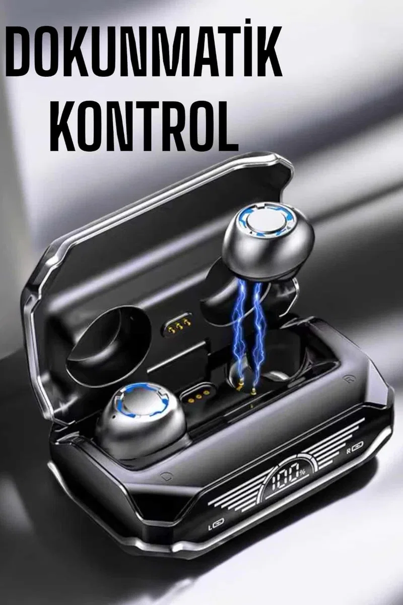 Oyuncu Kulaklığı Yeni Nesil Kablosuz Uzun Pil Ömrü Bluetooth Kulaklık görsel 3