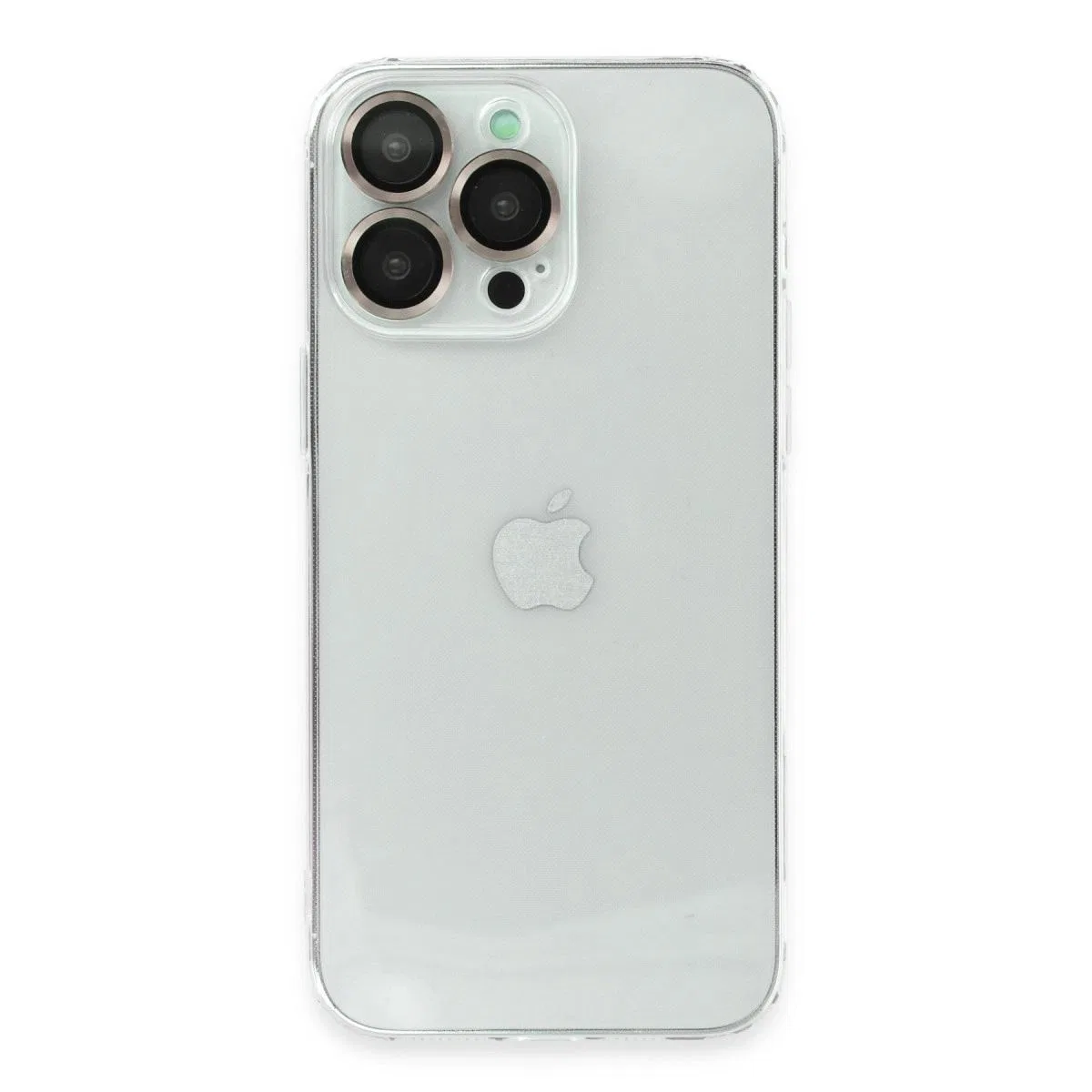 Apple İphone 13 Pro Kılıf Luko Lens Silikon -yeşil