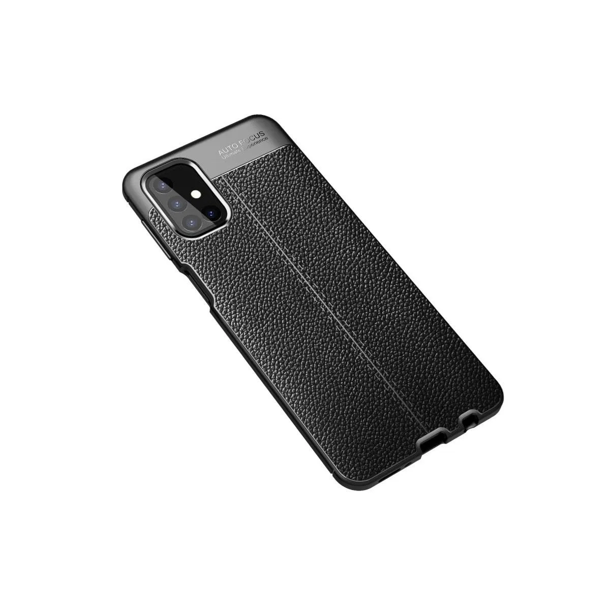 Samsung Galaxy M31s Kılıf Auto Focus Kapak - Siyah görsel 2