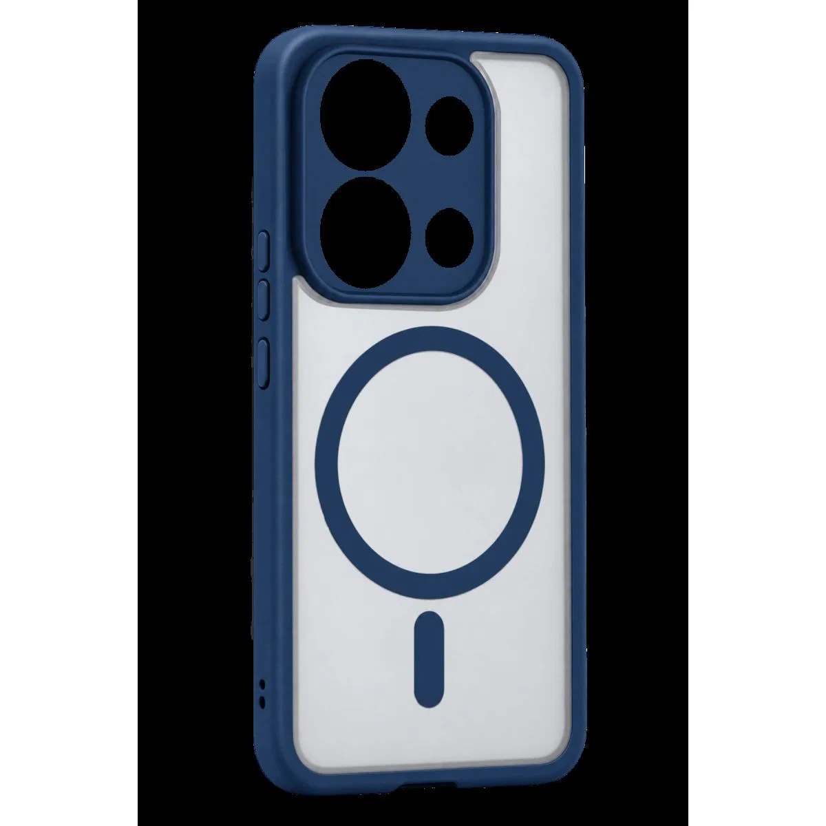 Xiaomi Redmi Note 13 Pro 4g Loji Magsafe Kapak - Mavi