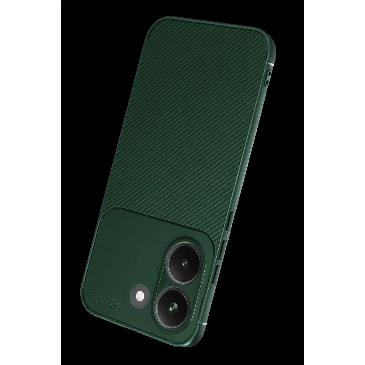 Xiaomi Poco X8 Pro Auto Focus Karbon Kapak - Koyu Yeşil görsel 3