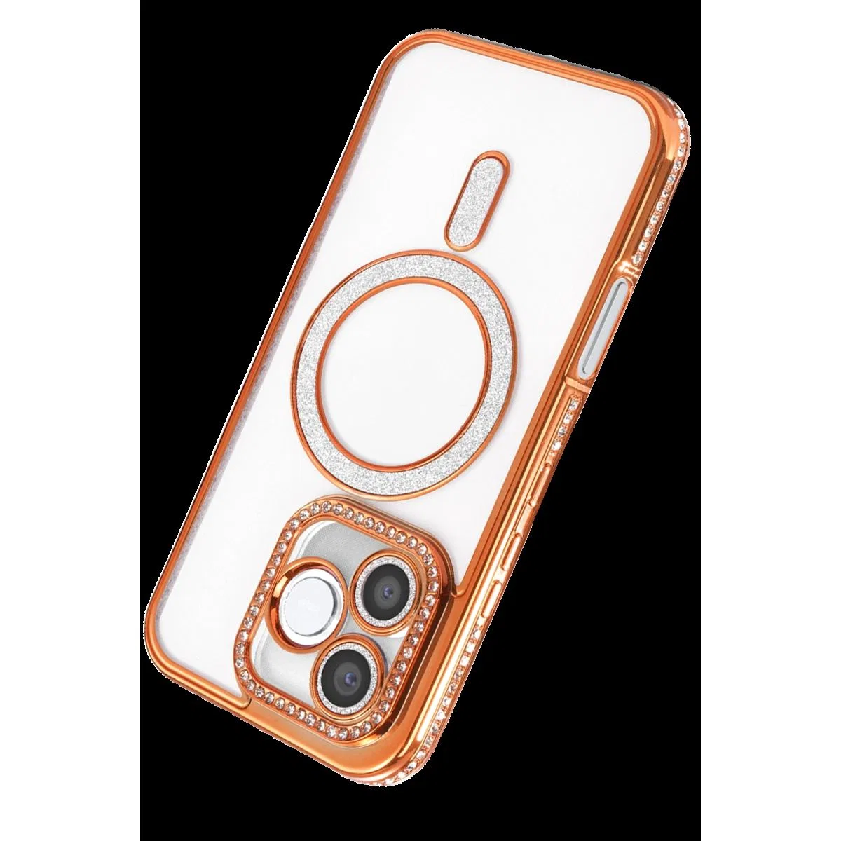 Huawei Honor 600 Lite Joke Simli Magneticsafe Kılıf - Turuncu görsel 3