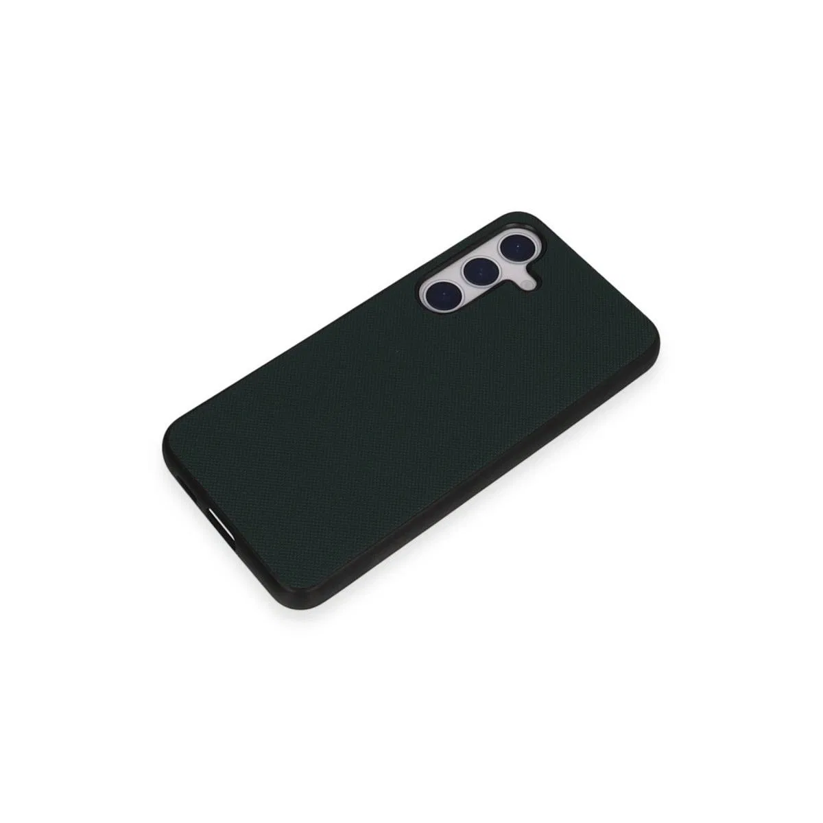 Samsung Galaxy S24 Kılıf Taft Kapak - Koyu Yeşil görsel 3
