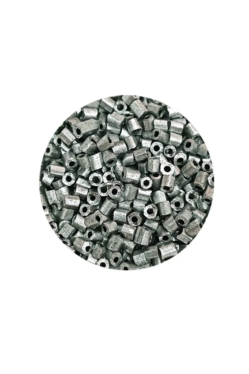 Kesme Cam Boncuk 2mm - 20 Gram - Mat Gümüş -BNC333 görsel 2