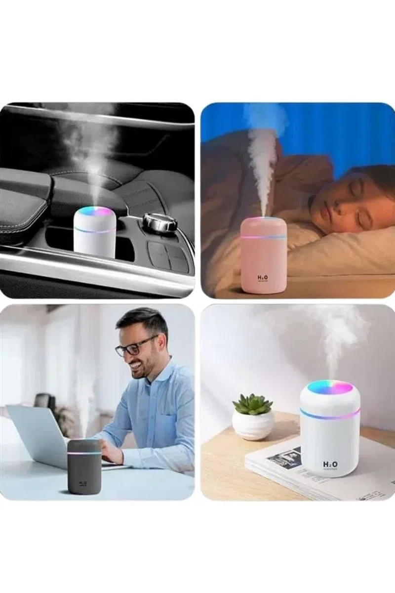 Sevgiliye Hediye Led Işıklı Hava Nemlendirici USB Şarjlı Sevgiliye Özel görsel 4