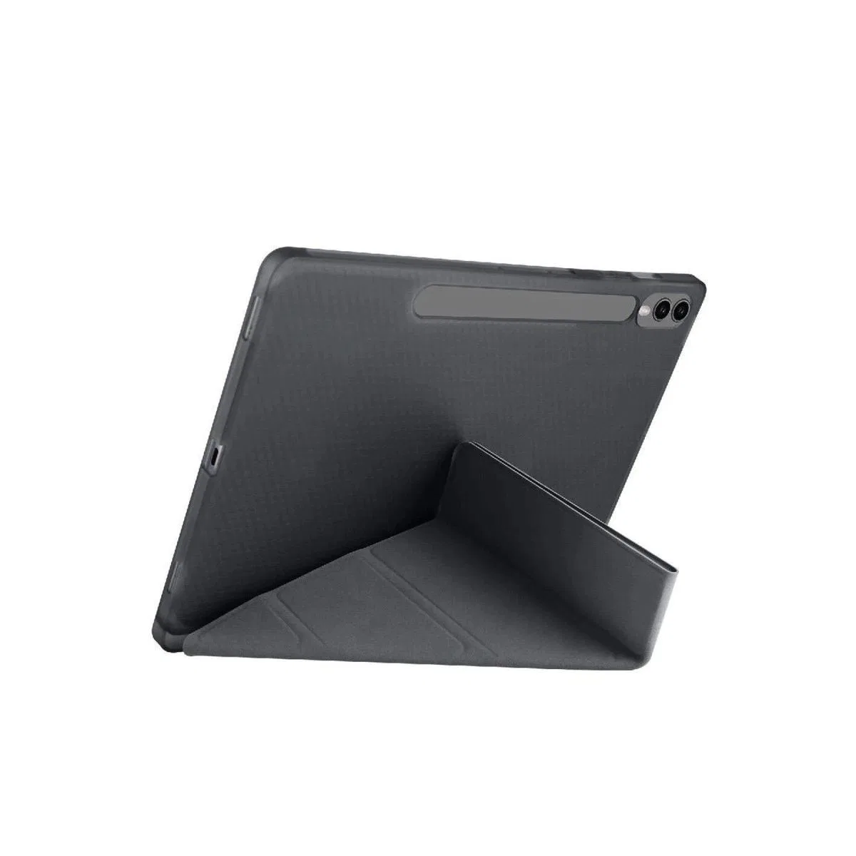 Samsung Galaxy X510 Tab S9 Fe 11 Kılıf Kalemlikli Mars Tablet Kılıfı - Siyah görsel 2