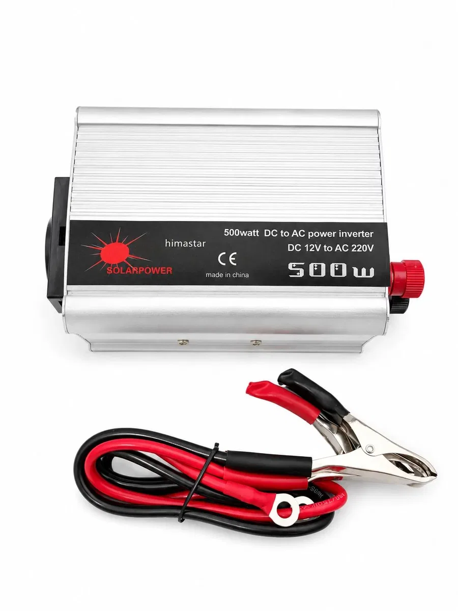 500W Araç İnverter Aküden Priz Dönüştürücü görsel 6