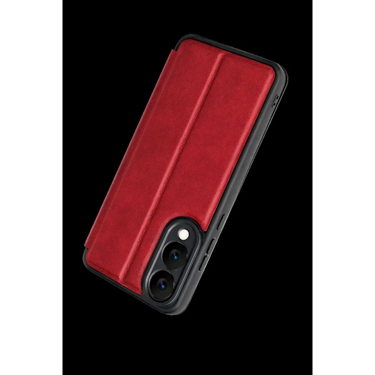 Samsung Galaxy S25 Edge Flip Cover - Kırmızı görsel 3