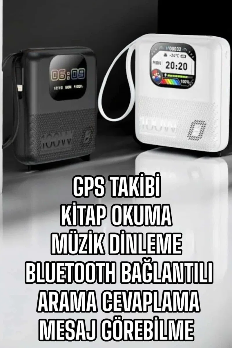 Akıllı Powerbank 10. 000 MAH Müzik Dinleme Mesaj Gönderme Arama Cevaplama görsel 2