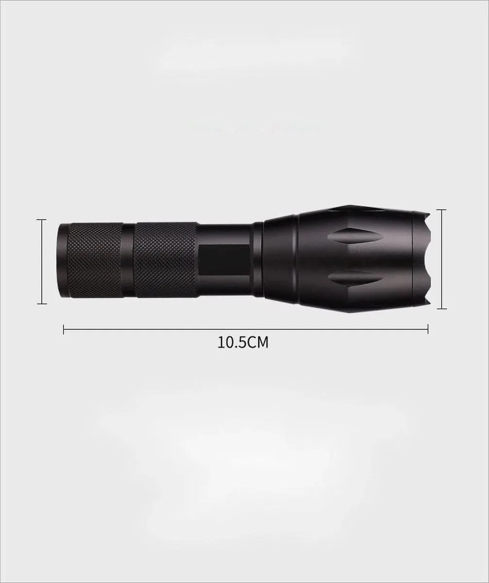 Gold Orion Km-108 T6 Led Şarjlı El Feneri 5 Modlu 200 Metre Işık Mesafesi görsel 2