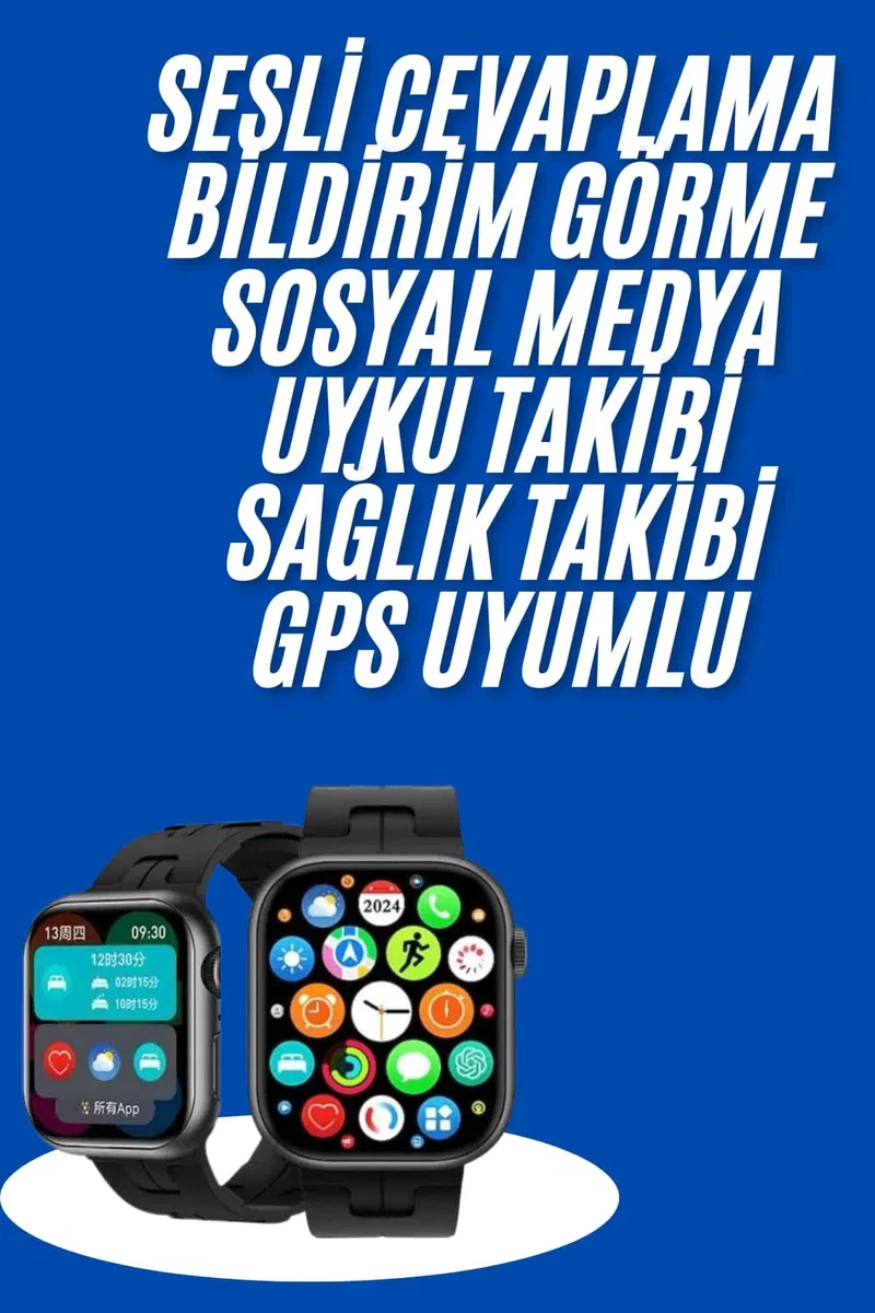 Yeni Seri Akıllı Saat Amoled Ekran Yüksek Çözünürlüklü 41 mm Kasa görsel 2