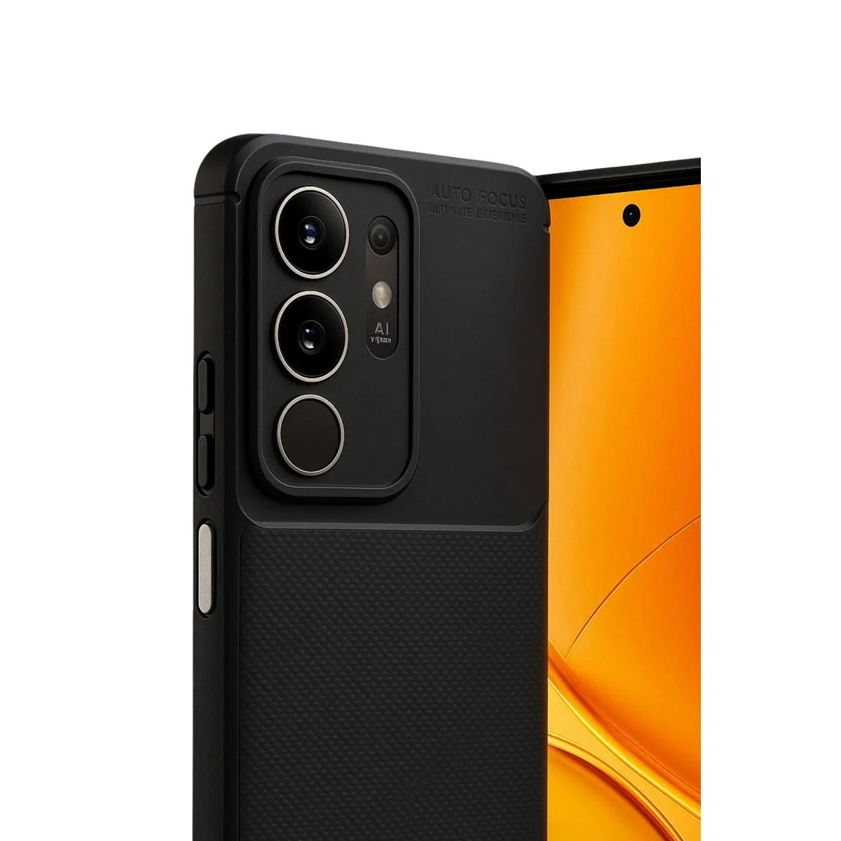 Vivo Y29 4g Auto Focus Karbon Kapak - Siyah görsel 3
