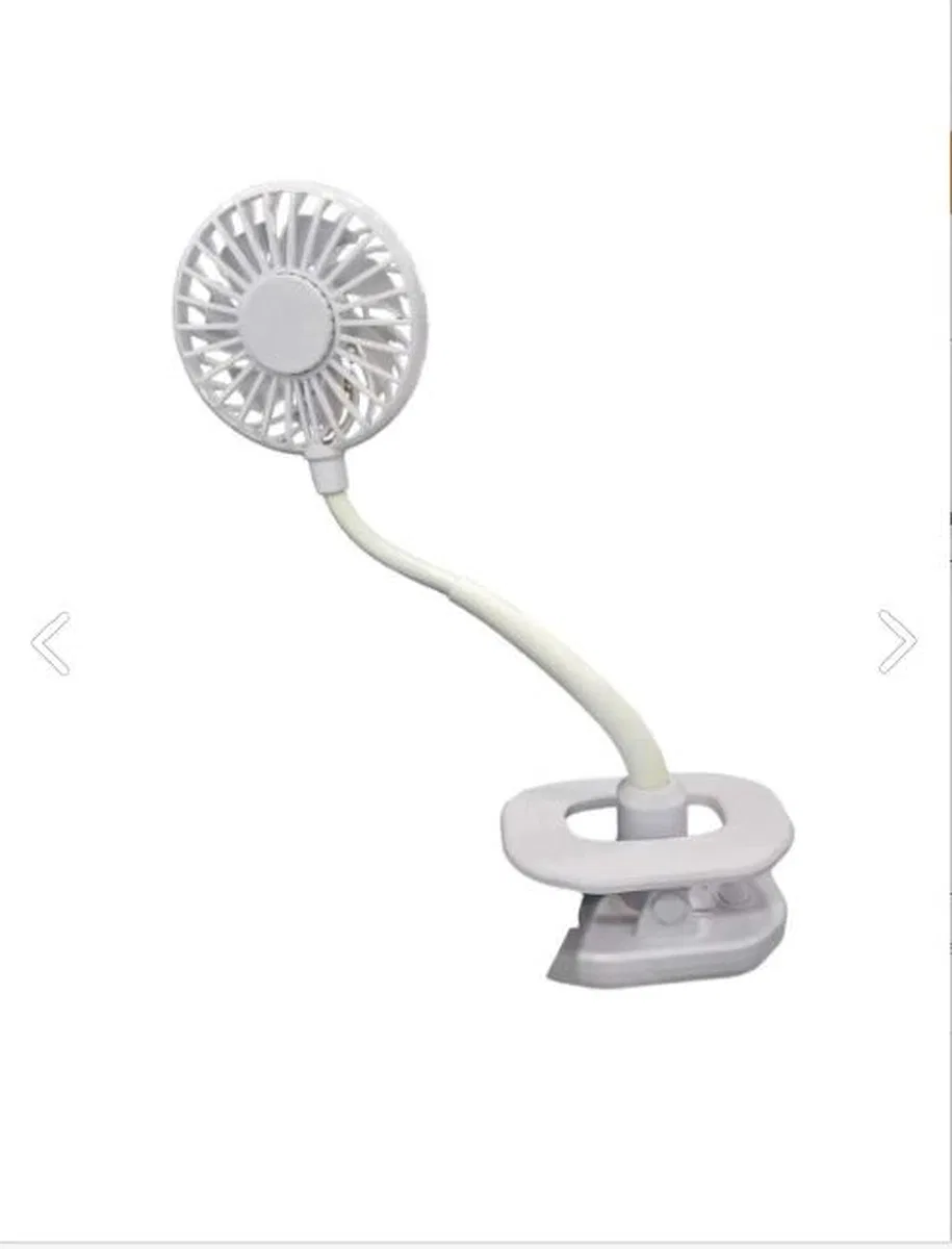Portatif Işıklı Mini Klipsli Fan görsel 4