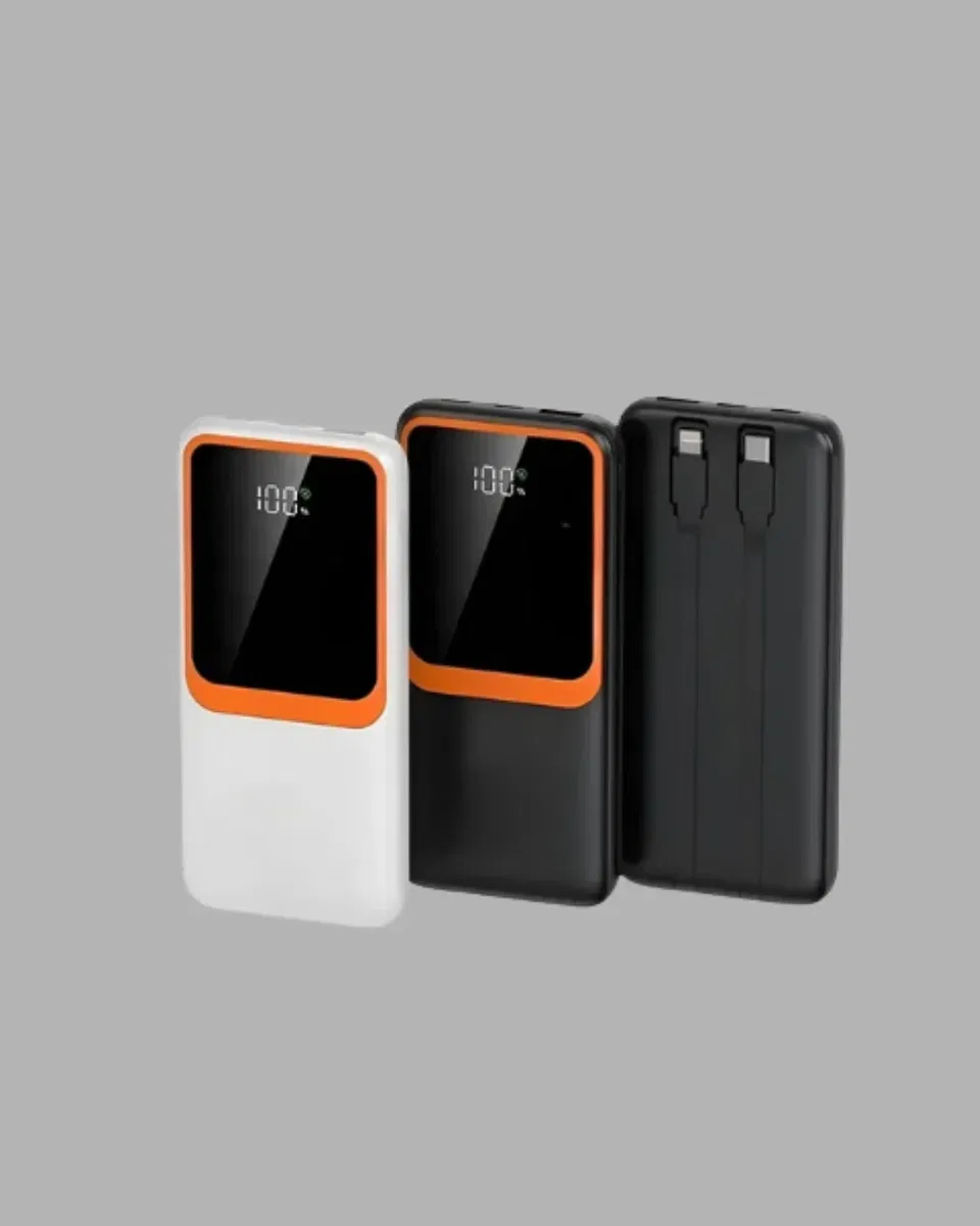 10000 mAh Taşınabilir Powerbank Çift Çıkışlı Type-C ve Lightning Uyumlu görsel 2