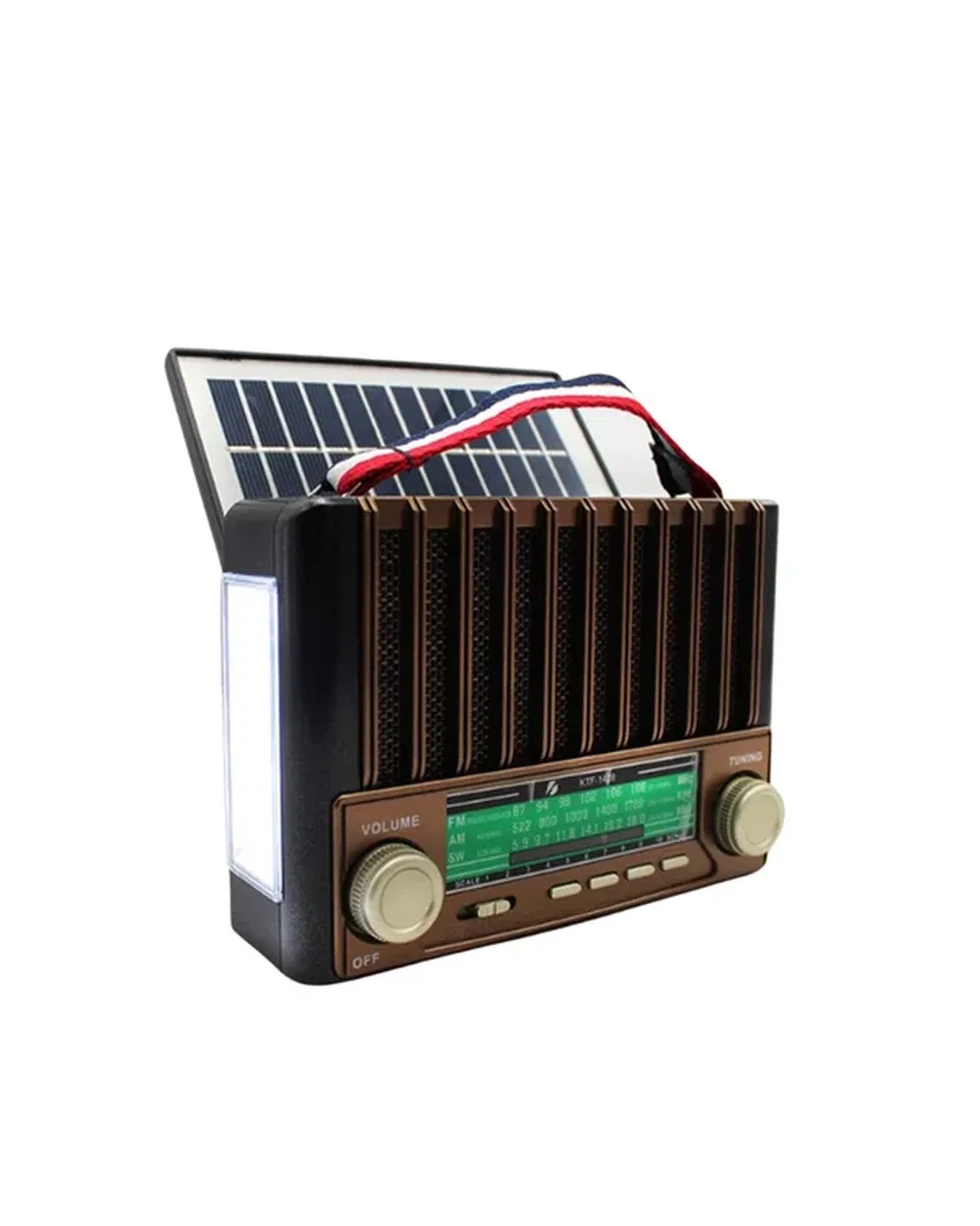 KTF-1428 Güneş Enerjili Bluetooth Hoparlör görsel 4