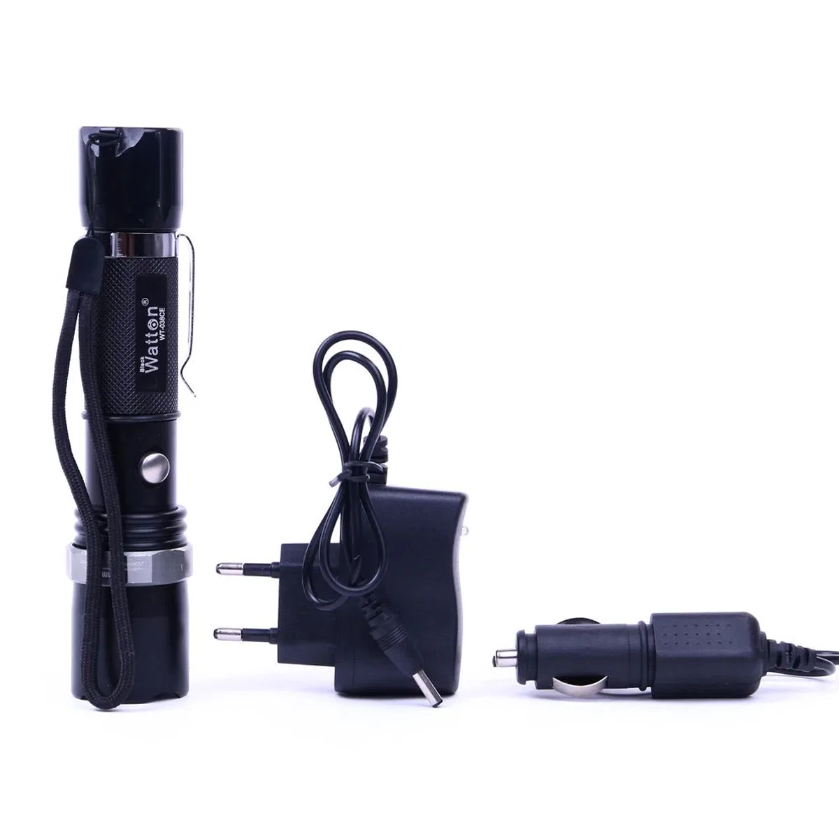 Zoomlu Şarjlı El Feneri En Uygun Fiyata Wt-038 görsel 3