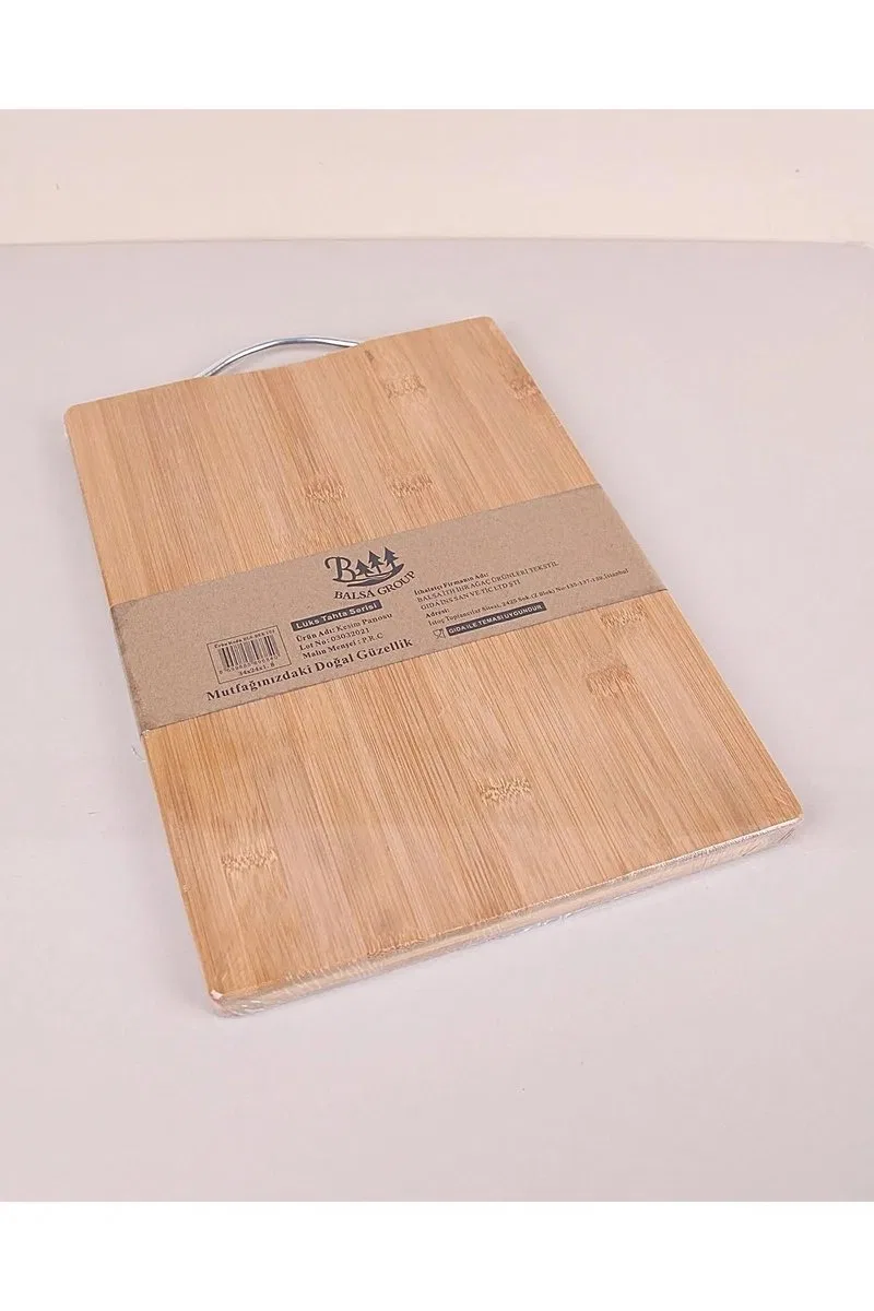 Bambu Ekmek Kesme Tahtası 36x26x1, 8 Cm Royaleks-67461