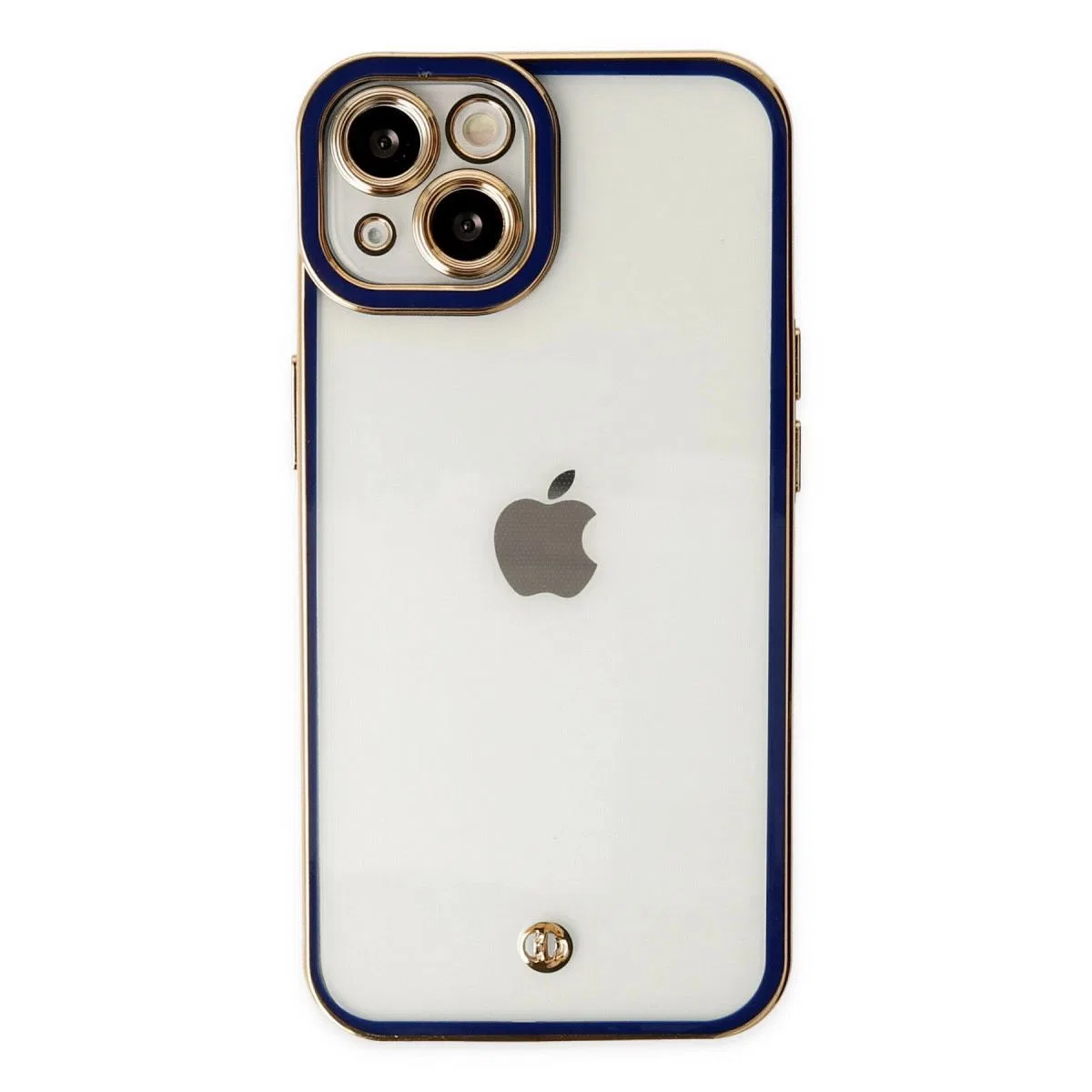 Apple İphone 14 Plus Kılıf Liva Lens Silikon - Mavi görsel 2