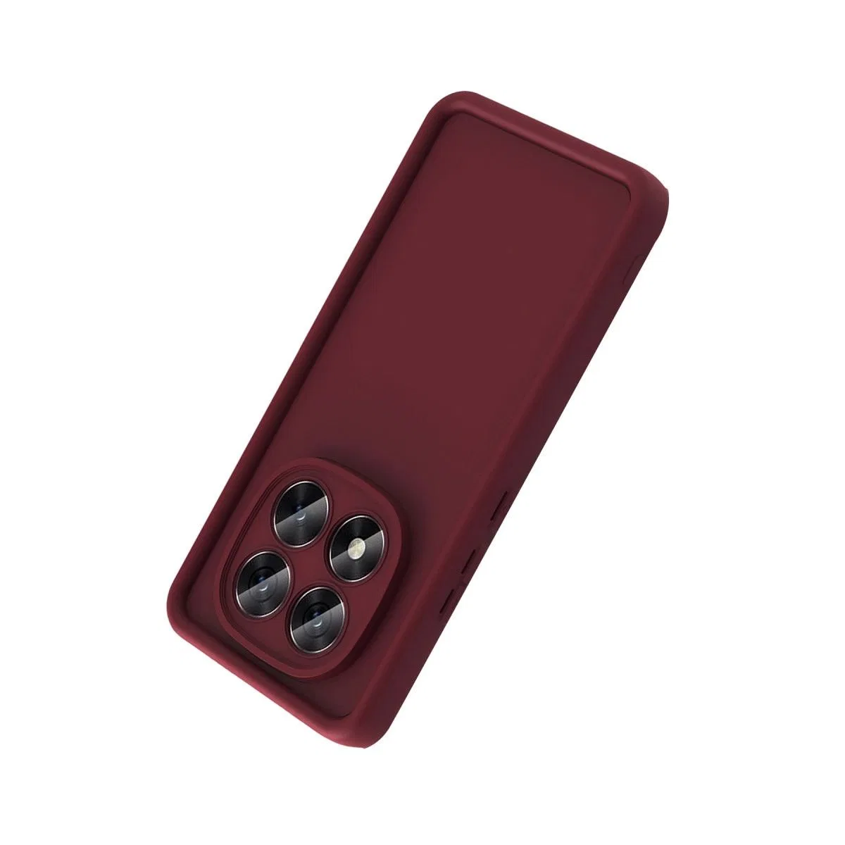Xiaomi Redmi Note 15 Pro 5g Viera Silikon - Bordo görsel 4