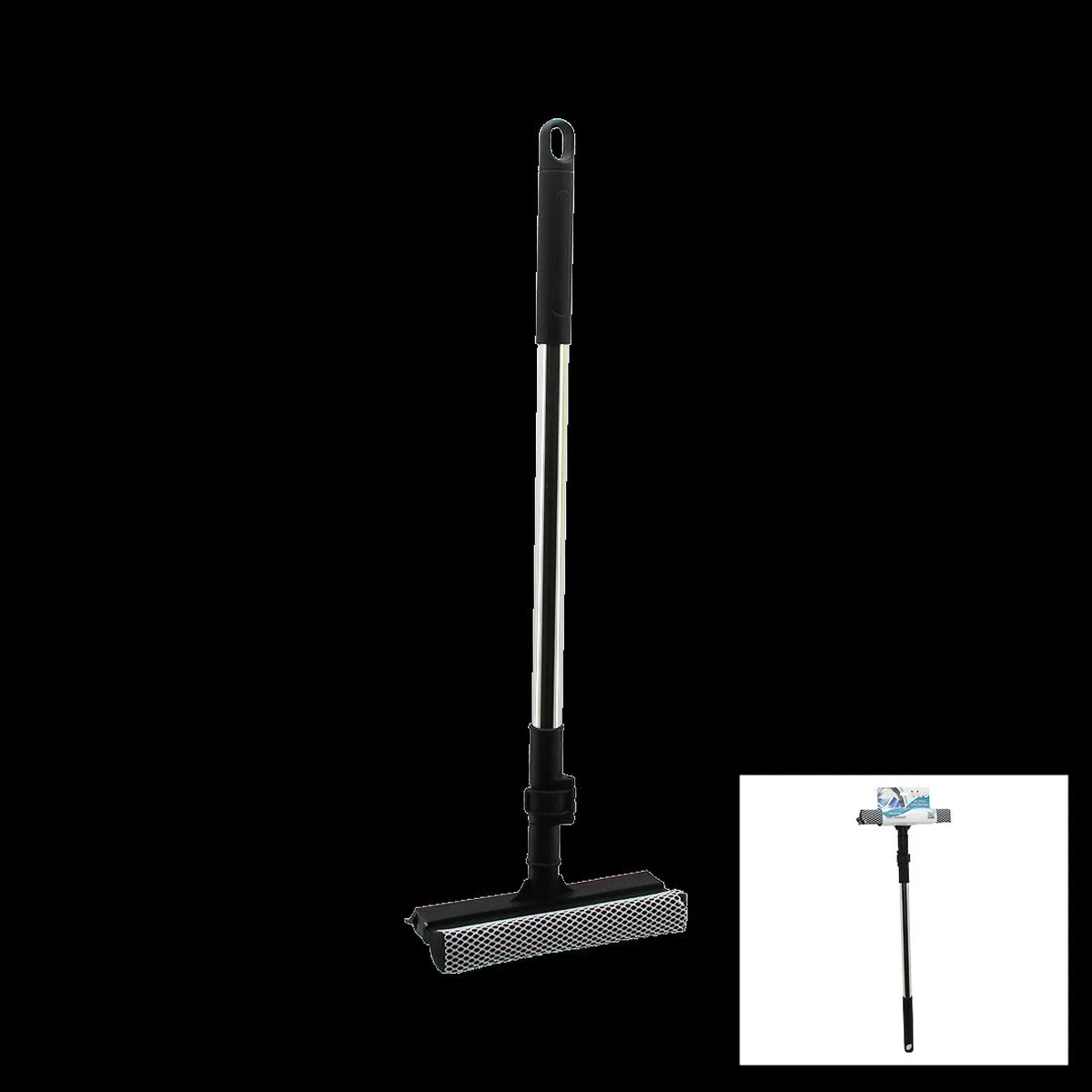 2in1 Çok Amaçlı Mop ve Camsil Uzayan Metal Sap 56-94 cm görsel 2