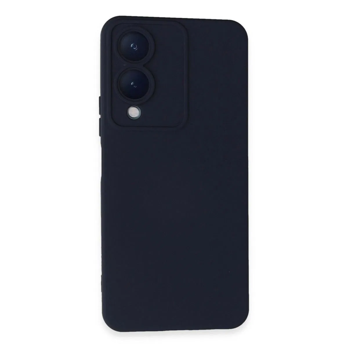 Vivo Y17s Kılıf Nano İçi Kadife Silikon - Lacivert