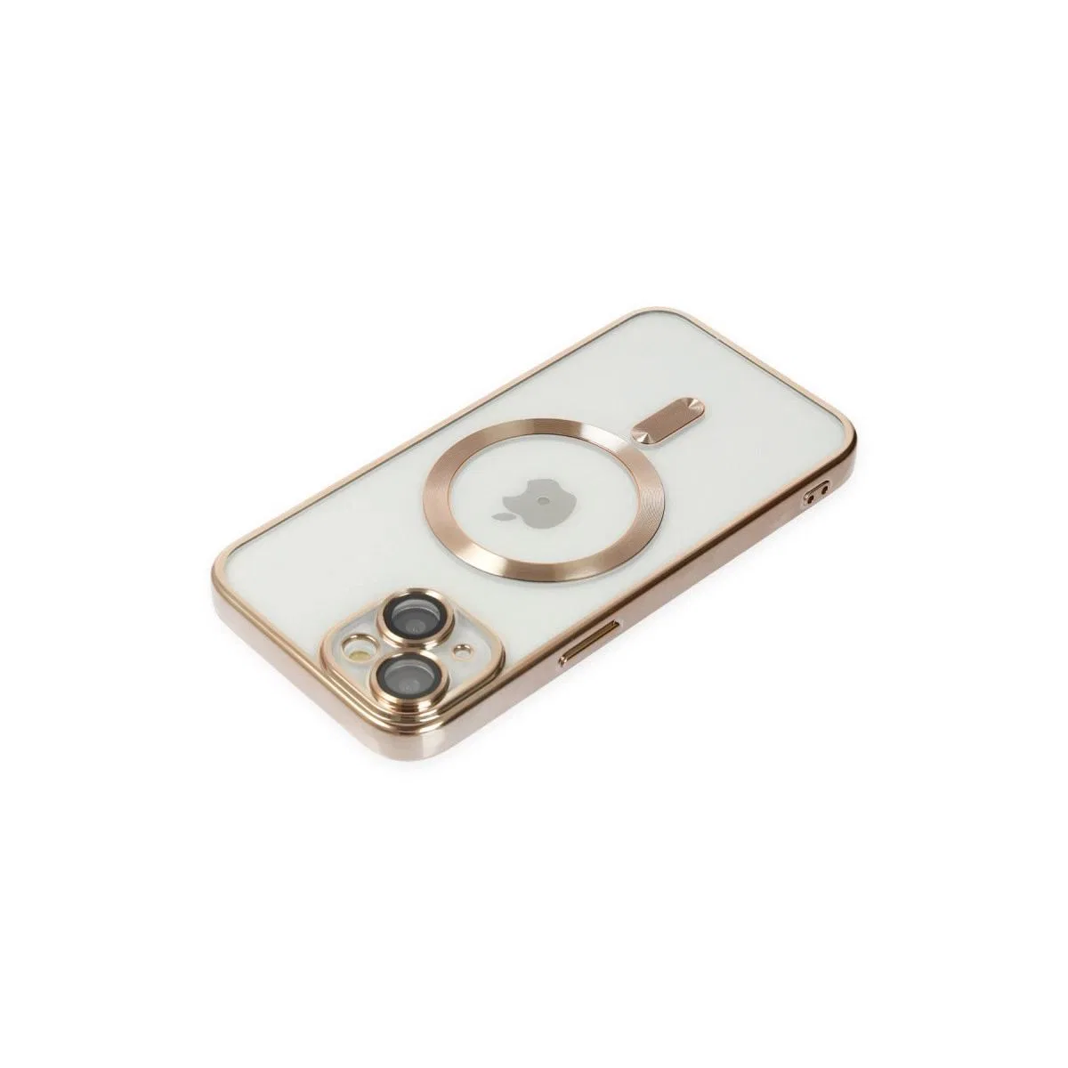 Apple İphone 14 Plus Kılıf Kross Magneticsafe Kapak - Gold görsel 4