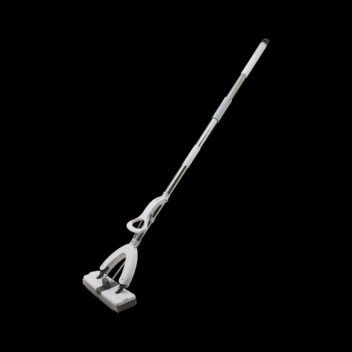 PVA Sünger Kendinden Sıkmalı Mop - Kelebek Başlık, Krom Sap 110 cm görsel 2