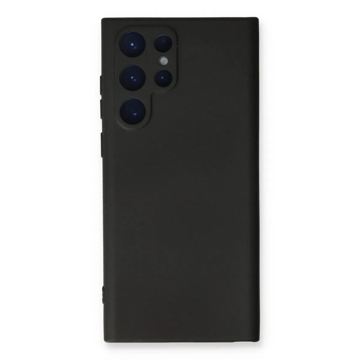 Samsung Galaxy S24 Ultra Kılıf Nano İçi Kadife Silikon - Siyah
