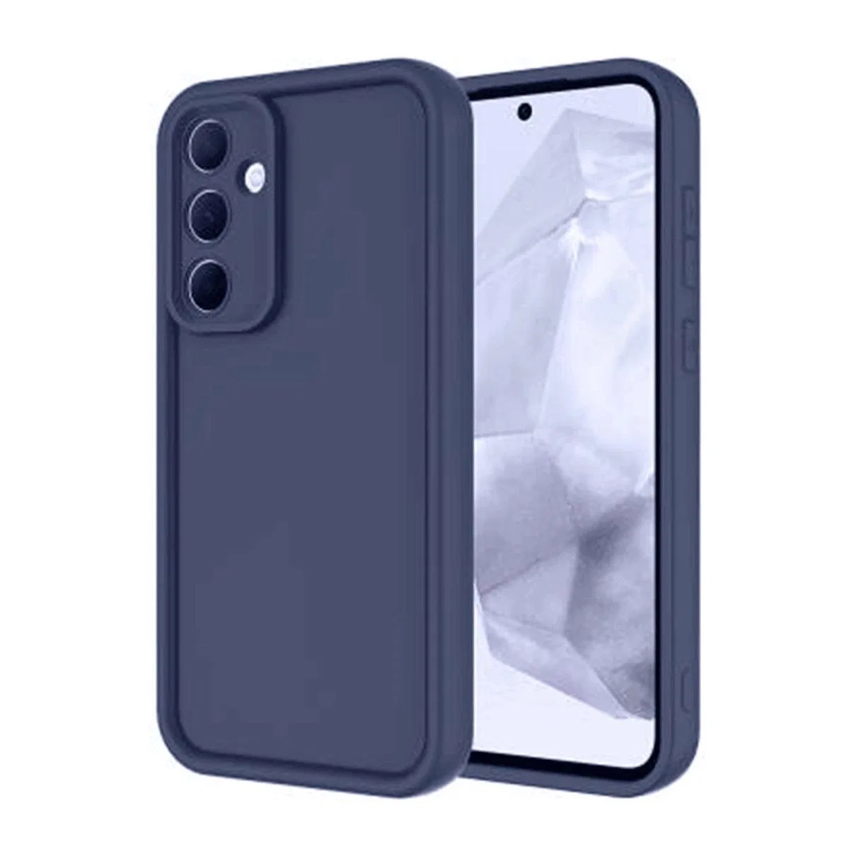 Samsung Galaxy A16 5g Kılıf Viera Silikon - Lacivert