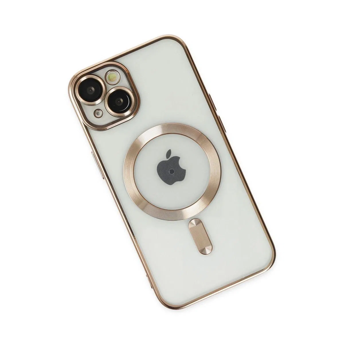 Apple İphone 14 Kılıf Kross Magneticsafe Kapak - Gold görsel 3