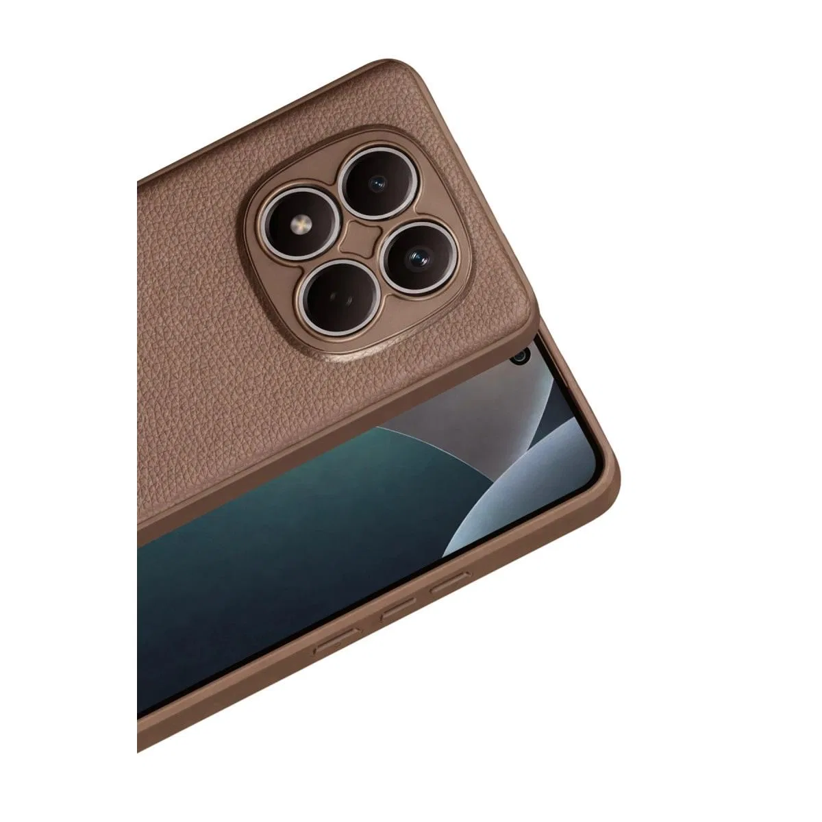 Xiaomi Redmi Note 15 Pro Plus 5g Thermax Silikon Kılıf - Kahverengi görsel 2